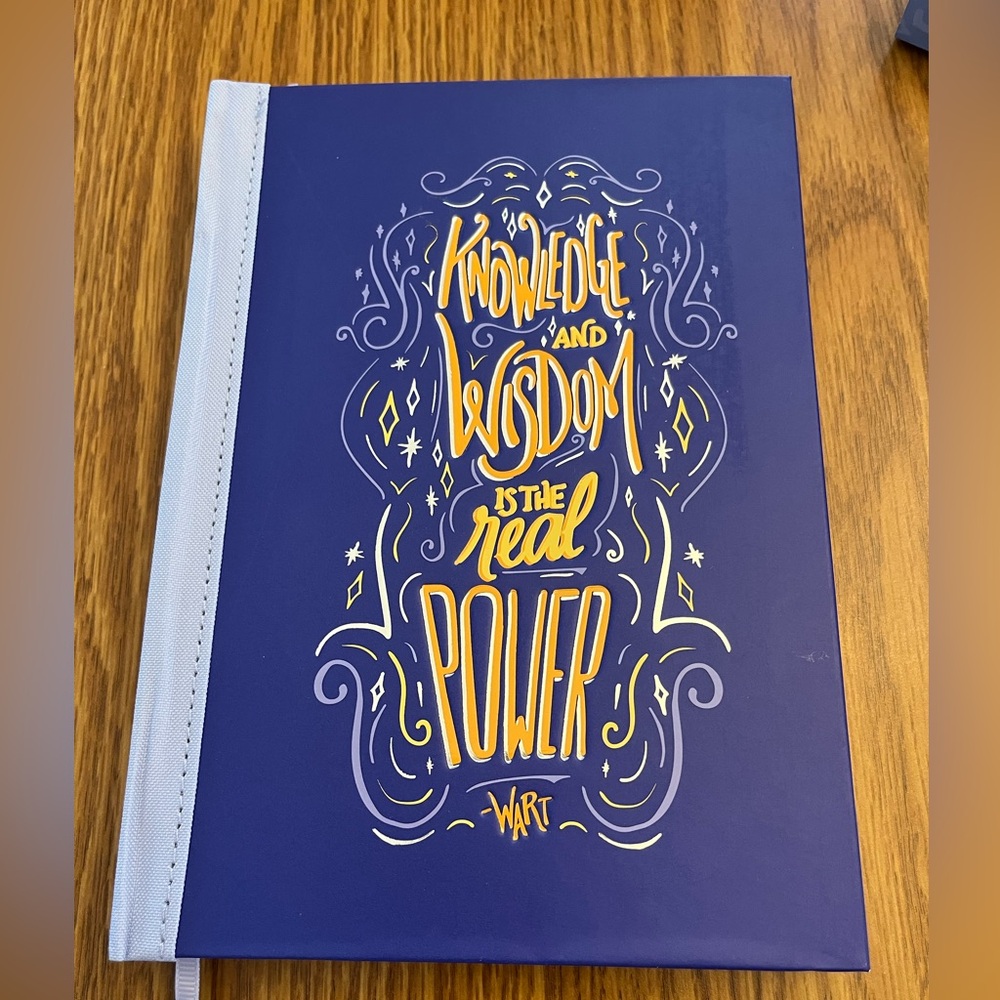 Disney Wisdom Limited Edition Journal 9th in Series Wart The Sword in the Stone